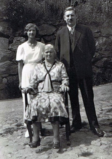 Gotthard och Marie Ohlin med dottern Anne-Marie