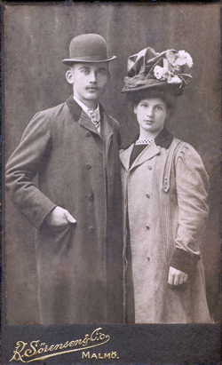 Alfred Sjölin och Emma Nilsdotter